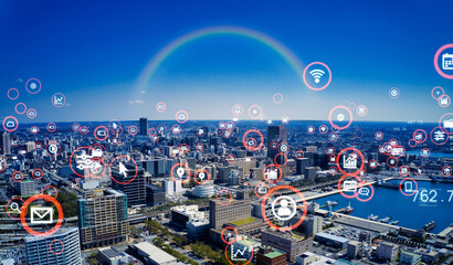 都市とテクノロジー　スマートシティー