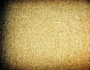 background in the form of brown rough burlap with shading
