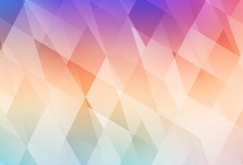 Light Multicolor vector pattern in square style.