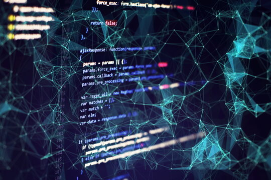 Technology Hacker Simulation Digital Computer Script Software Code