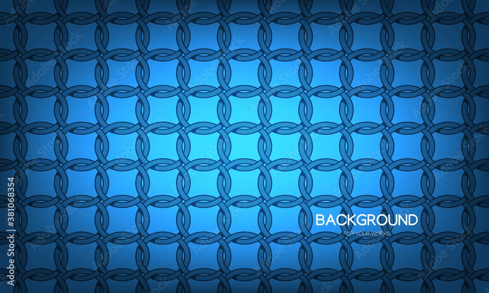 Aufkleber blue background with wrought patterns. for use in all types of design work.
