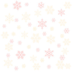 christmas background with snowflakes