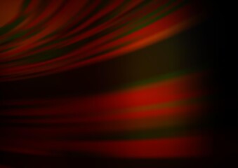 Dark Orange vector blurred shine abstract background. A vague abstract illustration with gradient. Brand new style for your business design.