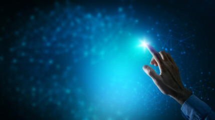 Global network connection concept, abstract concept