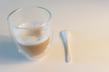 coffee, newspaper, cookies