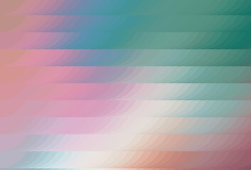 Light Green, Red vector template with chaotic shapes.