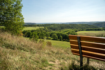 Thüringer Landschaft - Auf den Hügeln von Cospeda