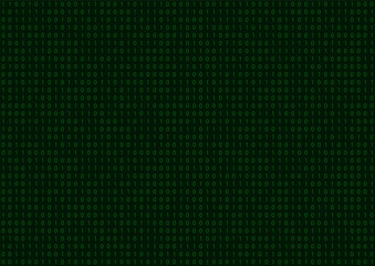 Digital binary code seamless pattern. Vector illustration.