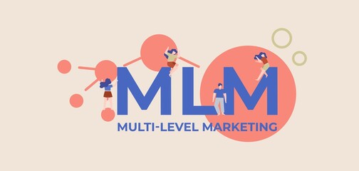MLM multi level marketing. Business level of profitable trade and successful financial income distribution corporate business protection retail product industrial loans and countering vector crisis.