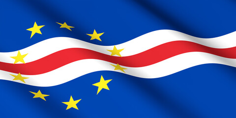 flag of Cape Verde cape verdean