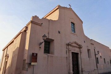 Milazzo - Chiesa del Rosario all'alba