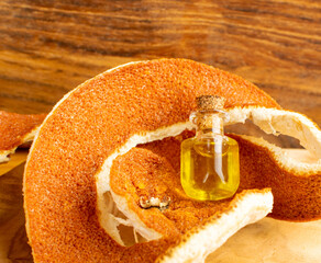 Dry Orange Peel or Zest Essential Oil, Tincture or Extract