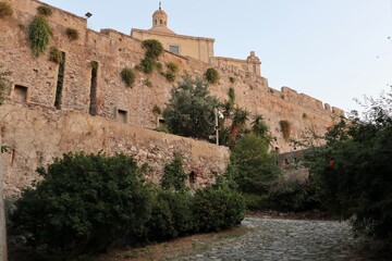 Milazzo - Scorcio dall'ingresso del castello
