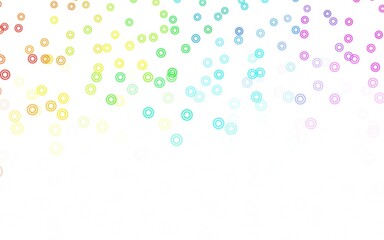 Fototapeta na wymiar Light Multicolor vector background with spots.