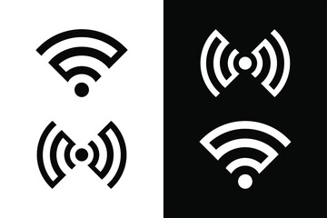 Signal line concept. Very suitable in various business purposes, also for icon, symbol and many more.