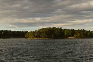 The stunning islands and ocean in the Stockholm Archipelago (Skärgård) in Sweden
