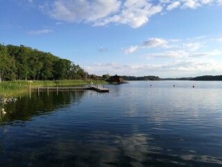 The stunning islands and ocean in the Stockholm Archipelago (Skärgård) in Sweden