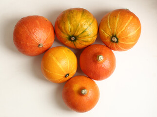 small pumpkin still life halloween closeup photo