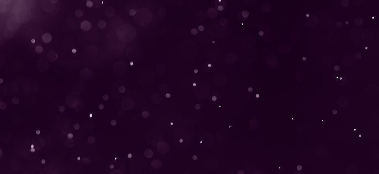 Abstract blur purple bokeh banner background