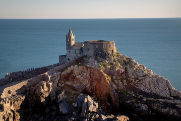Chiesa di San Pietro, San Peter Church, Portovenere, La Seezia, Liguria, Italy