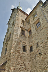Fototapeta na wymiar One of towers in Chocha Castle