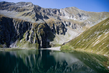 Beautiful mountain lake 