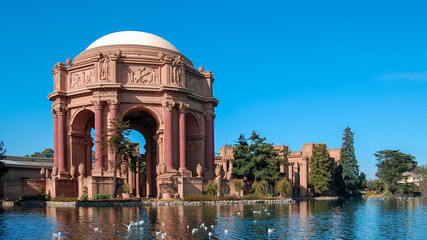 Palace of Fine Arts in San Francisco