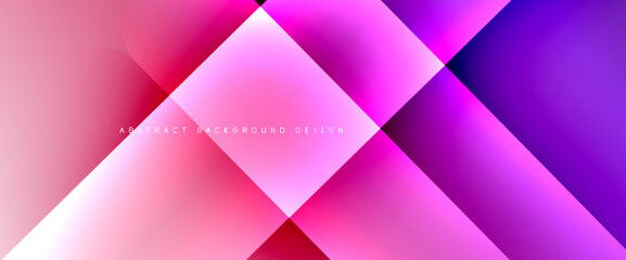 Obraz premium Fluid gradients with dynamic diagonal lines abstract background. Bright colors with dynamic light and shadow effects. Vector wallpaper or poster
