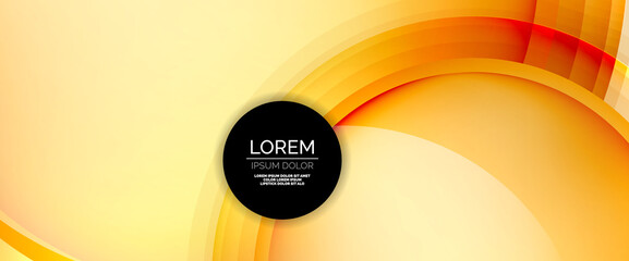 Circles and bubbles abstract background. Fluid liquid round shapes for web banner, app or poster