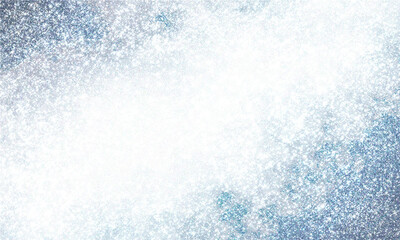 Abstract grunge grainy textured background with shaded corners covered with small stars. A universal background for the design of cards, invitations and banners.