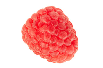 Raspberry berry isolated