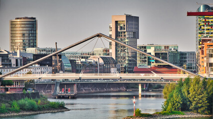 Medienhafen Skyline Düsseldorf