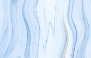 Obraz premium Marble rock texture blue ink pattern liquid swirl paint white dark that is Illustration background for do ceramic counter tile silver gray that is abstract waves skin wall luxurious art ideas concept.