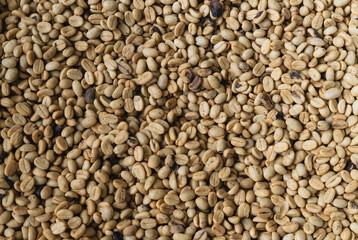 Background with natural coffee beans.