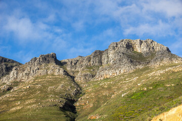 mountain landscape in summer