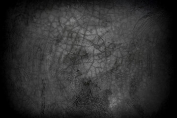 Old wall texture cement dark black gray  background abstract grey color design are light with white gradient background.