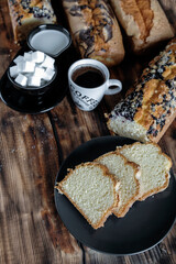 babka piaskowa z owocami