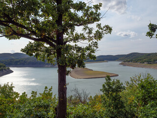 Waldeck und der Edersee in Hessen