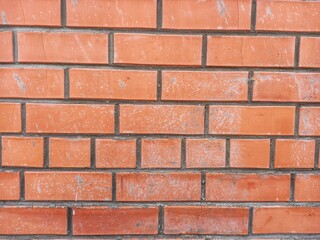 red brick wall