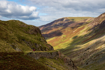 landscape with sky lake district