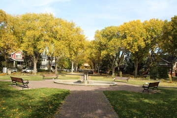September In Old Glenora, Edmonton, Alberta