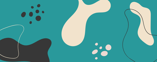 Vector of elegant abstract creative background graphic design template for social media