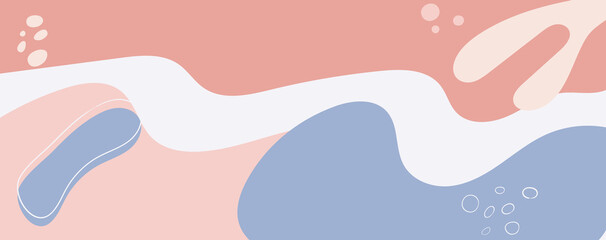 Vector of elegant abstract creative background graphic design template for social media