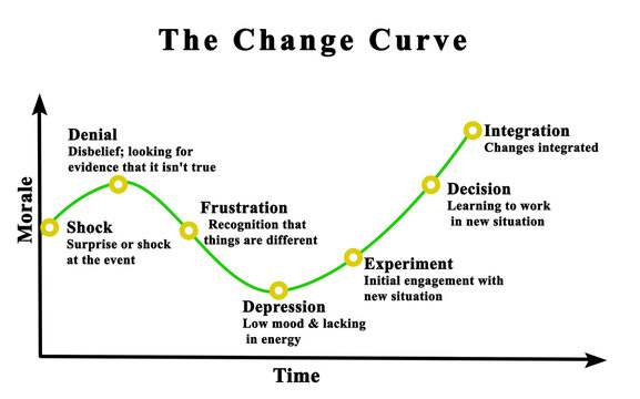 Change  Curve : From shock to integration