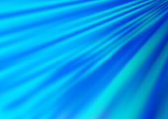 Light BLUE vector backdrop with long lines. Decorative shining illustration with lines on abstract template. Smart design for your business advert.