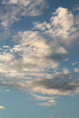 vanilla sky background and cloud