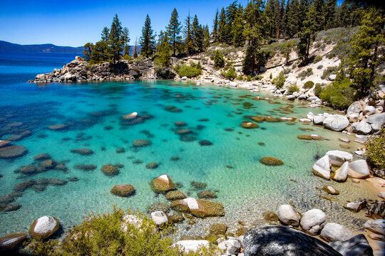 The beautiful Lake Tahoe
