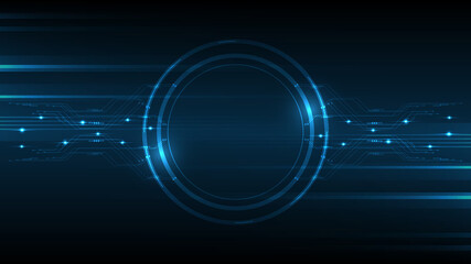 Abstract technology background Hi-tech communication concept innovation background vector illustration