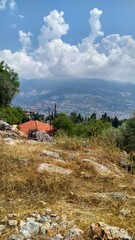 river in the mountains