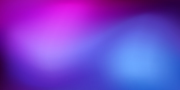 Abstract Blurred purple background. Beautiful violet and blue color gradient backdrop. Vector illustration for your graphic design, banner, poster, card or website
